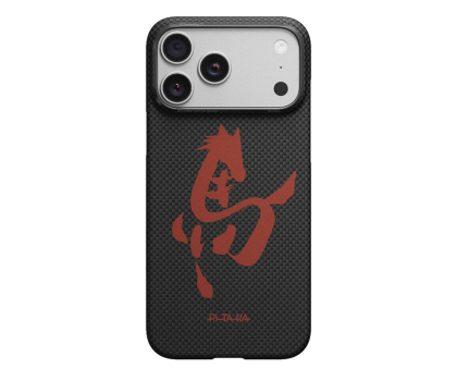 Etui do telefonów PITAKA Edge Case do iPhone 17 Pro Ink Horse Ink Rhythm